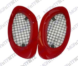 109. COF Side Air Intake Vents Standard Mesh Flame Red DHF100090CAW at MGFnTFBITZ