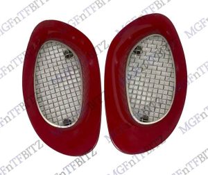 110. COF Side Air Intake Vents Stainless Mesh Flame Red DHF100310CAW at MGFnTFBITZ