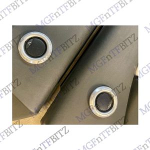 24.3.DC24 MGF MK2 MG TF doorcards, black leather inserts at MGFnTFBITZ