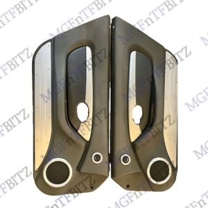 24.DC24 MGF MK2 MG TF doorcards, black leather inserts at MGFnTFBITZ