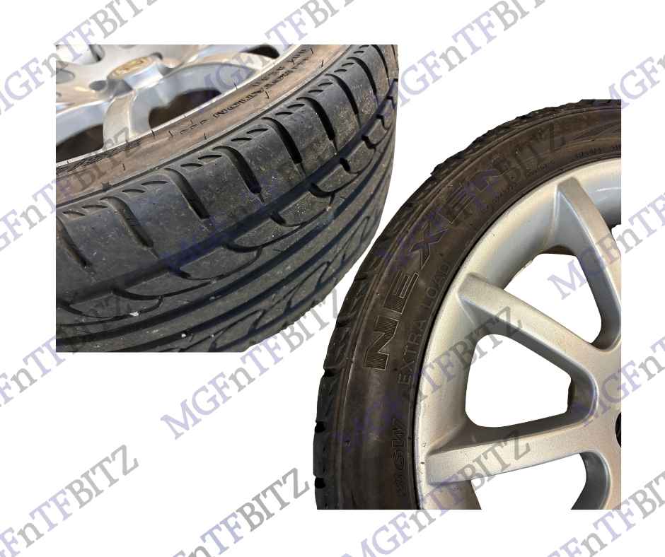 61.MGF Trophy Wheels 16 inch set RRC001630MNH at MGFnTFBITZ .Glossop