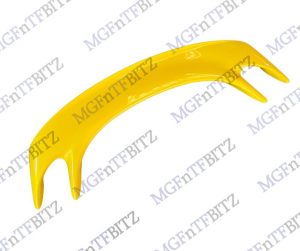 Aftermarket Rear Boot Spoiler in Trophy Yellow at MGFnTFBITZ