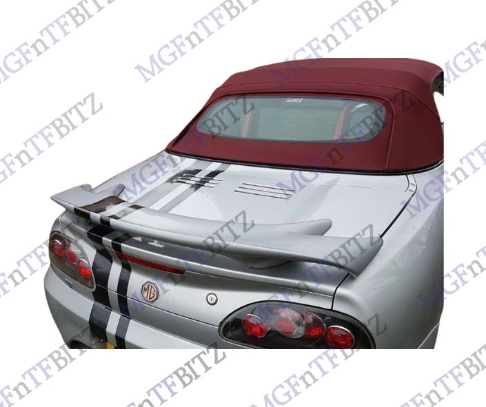 Aftermarket Rear Boot Spoiler in place at MGFnTFBITZ
