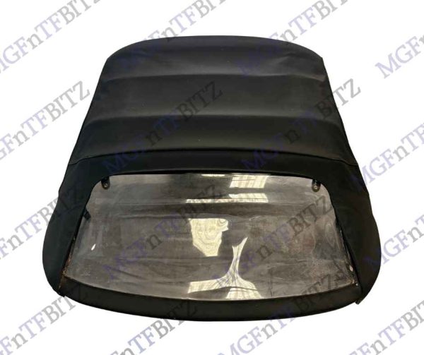 BH2. MGF MG TF Black Hood with Plastic Rear Screen DSB100220PDA at MGFnTFBITZ