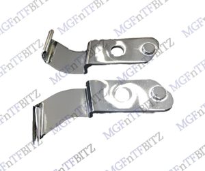 Chrome Hardtop Mounting Brackets DUN100340 DUN100350 MGF MG TF at MGFnTFBITZ Glossop