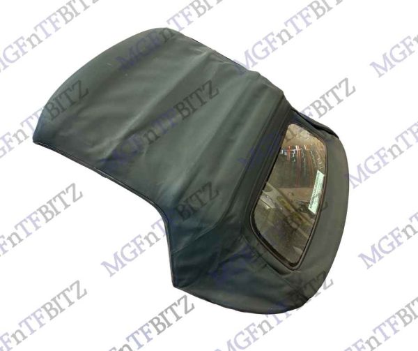 GH2. MG TF Green Hood with Glass rear screen DSD000060HZP at MGFnTFBITZ.Glossop