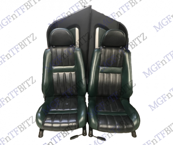 Green & Black Leather Seats MGF MG TF LE500
