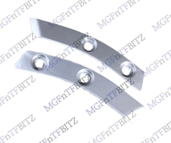 MG MGF MG TF DDJ100410MMM DDJ100480MMM LH + RH Deck Finisher. Wing Finishing Strip powder coated in Silver Sparkle MGFnTFBITZ