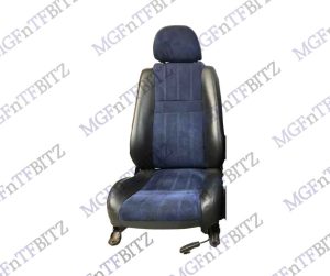 MG TF Blue Black Alcantara Drivers RH Seat HBA000960JSQ at MGFnTFBITZ