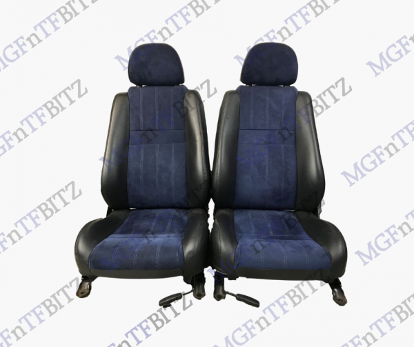 MG TF Blue Black Alcantara Seats HBA000960JSQ