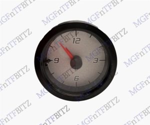 MG TF Clock Silver Face YFB100240 at MGFnTFBITZ