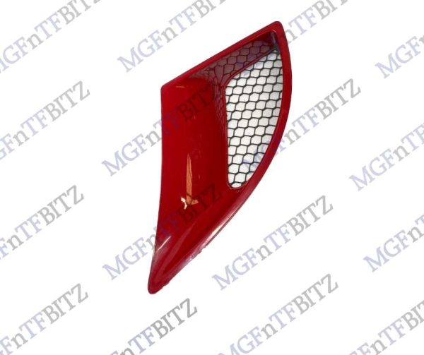 MG TF LH Side Air Intake Vent Solar Red CMU S19 DHF000110WDQ at MGFnTFBITZ