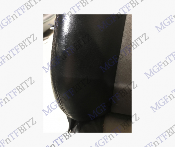 MG TF Spark Gunsmoke Grey Alcantara Seats with MG logo bolster view HBA002210LZA at MGFnTFBITZ Glossop