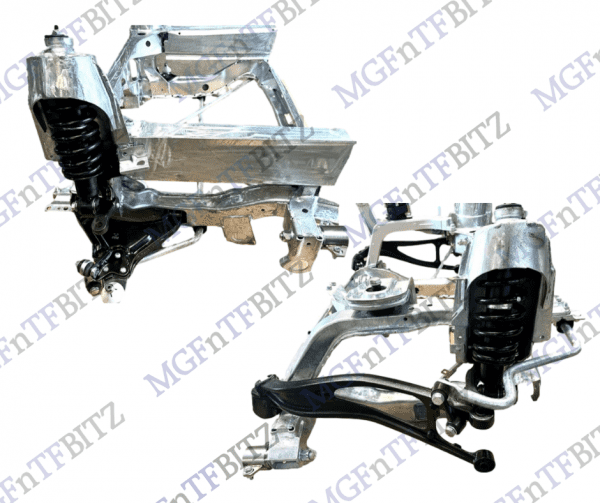 MG TF galvanised complete subframes. Front & Rear Subframes at MGFnTFBITZ.Glossop