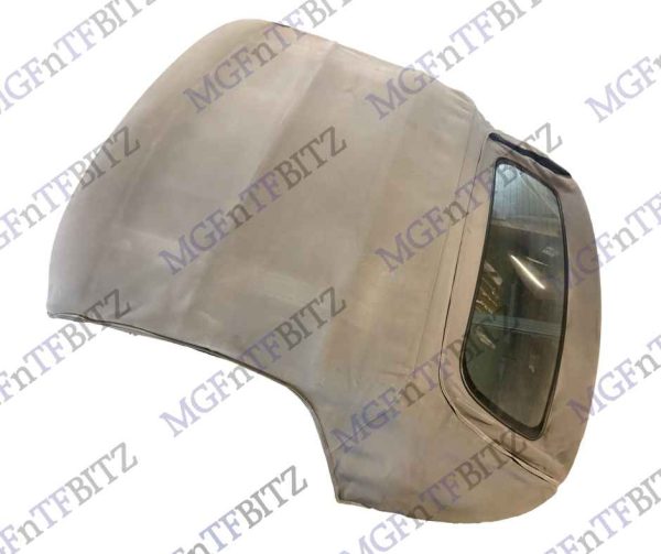 MG TF genuine MG Grey Hood with Heated Glass Rear Screen DSB100220LZD at MGFnTFBITZ