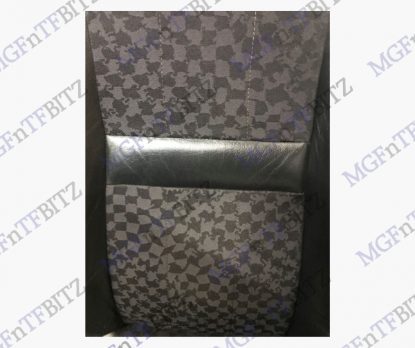 MGF Black Leather & Mirage Cloth Seats pattern view HBA106240PMA at MGFnTFBITZ