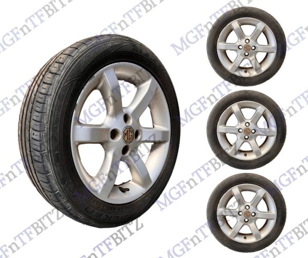 MGF MG TF 15 inch 6 spoke Alloy Wheels RRC112832MNH at MGFnTFBITZ