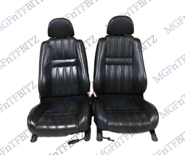 MG Black Leather Seats