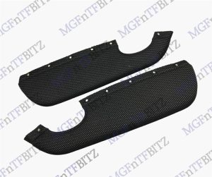 MGF MG TF Doorcard Inserts Black Sebring Cloth at MGFnTFBITZ Glossop