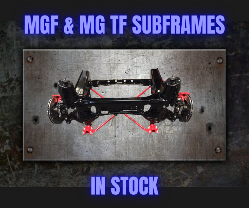 MGF MG TF Front & Rear Subframe available at MGFnTFBITZ Glossop