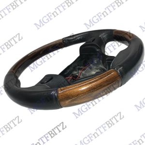 MGF MG TF Genuine Wood Steering Wheel QTB102830RCM at MGFnTFBITZ.