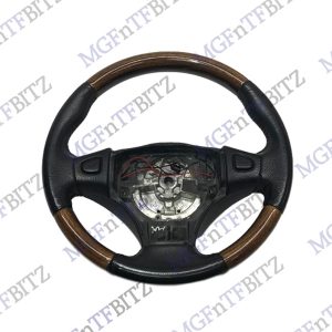 MGF MG TF Genuine Wood Steering Wheel QTB102830RCM at MGFnTFBITZ