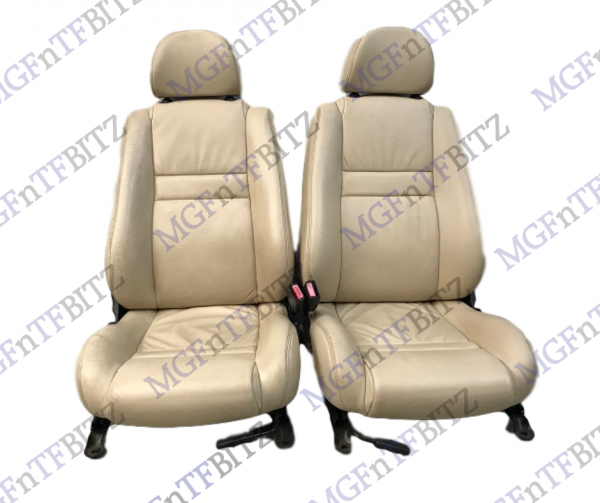 MG TF Oxford Leather Seats in Champagne