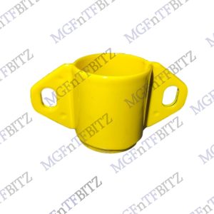 MGF MG TF Powder Coated Yellow Subframe Mount KGE000110 KGE000071 MGFnTFBITZ