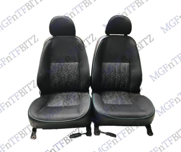 MGF MK1 Black & Green Fusion Cloth Seats HBA104180RJX MGFnTFBITZ