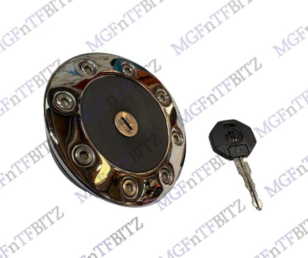 MGF MK1 Chrome Petrol Cap Fuel Filler Cap MGF MK1 WLD100490 at MGFnTFBITZ Glossop