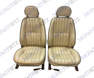 MGF MK1 Cream Leather Seats HBA105360RBV at MGFnTFBITZ