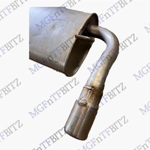 MGF MK1 Exhaust Budget Mild Steel at MGFnTFBITZ.Glossop