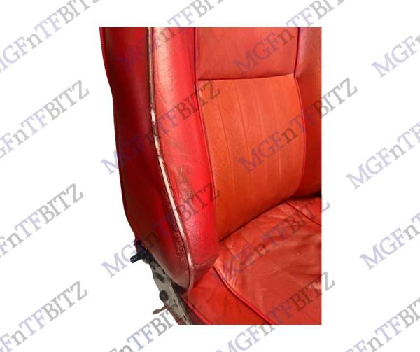 MGF MK1 Full Red Leather Seats - Drivers Seat HBA104190CCY at MGFnTFBITZ.1
