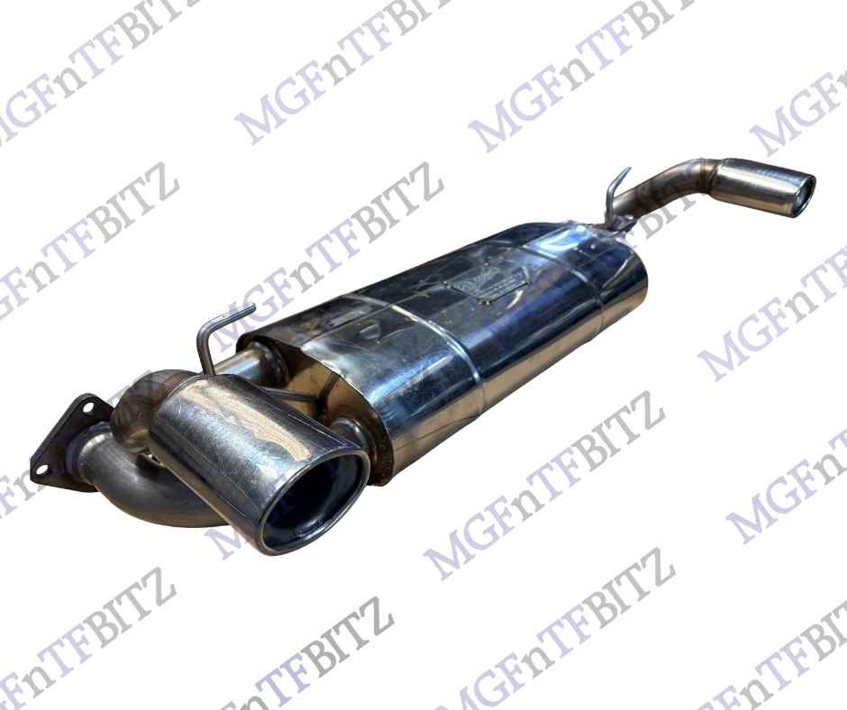 MGF MK2 MG TF Stainless Exhaust from X Part at MGFnTFBITZ Glossop