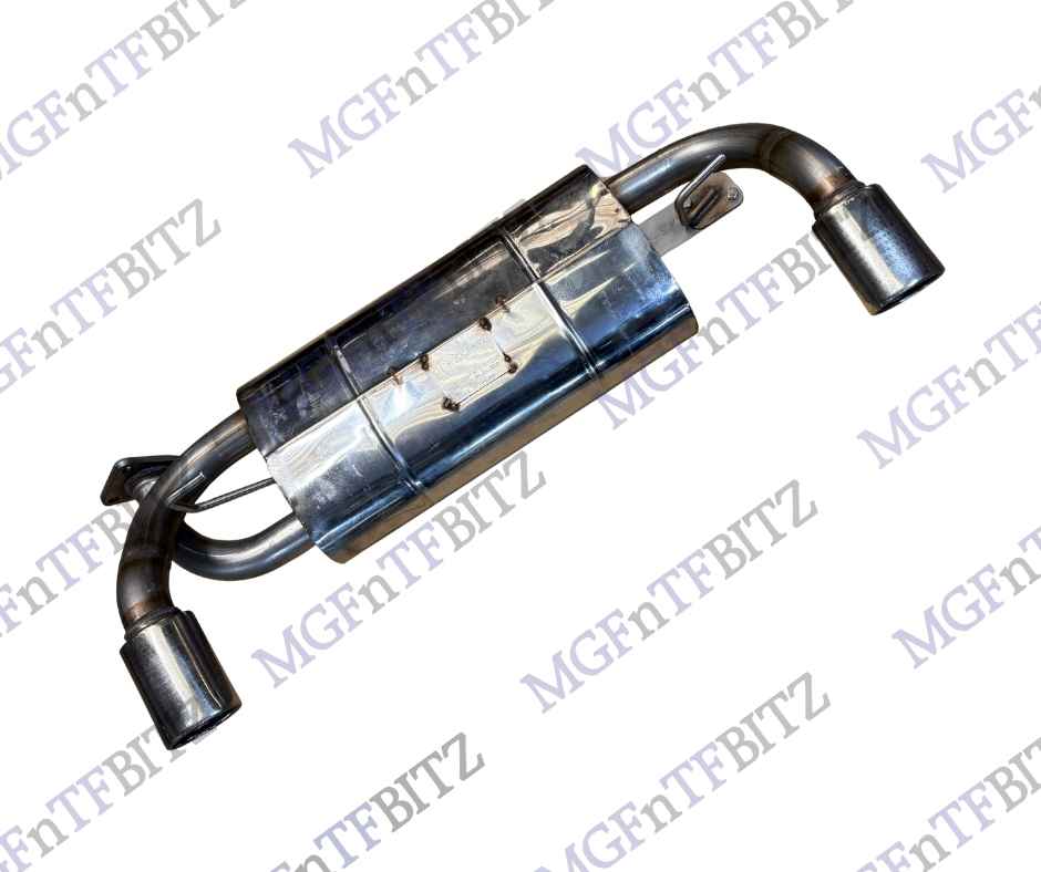MGF MK2 MG TF Stainless Exhaust from X Part at MGFnTFBITZ