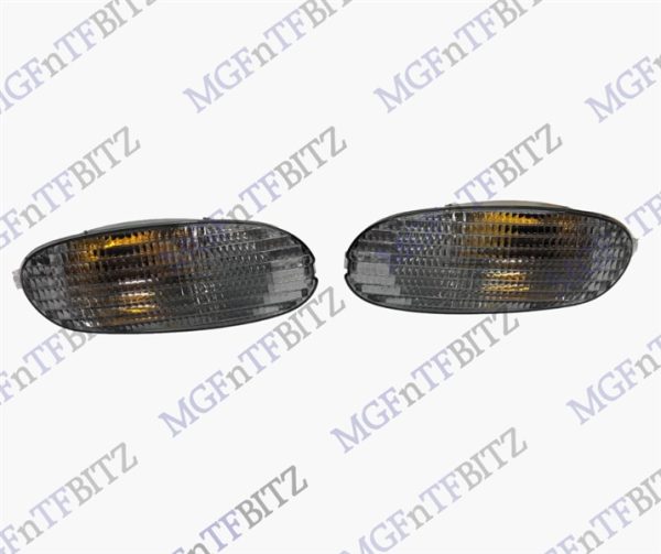 MGF Pair NS LH + OS RH Front Clear Indicators XBD101021 XBD101031 at MGFnTFBITZ