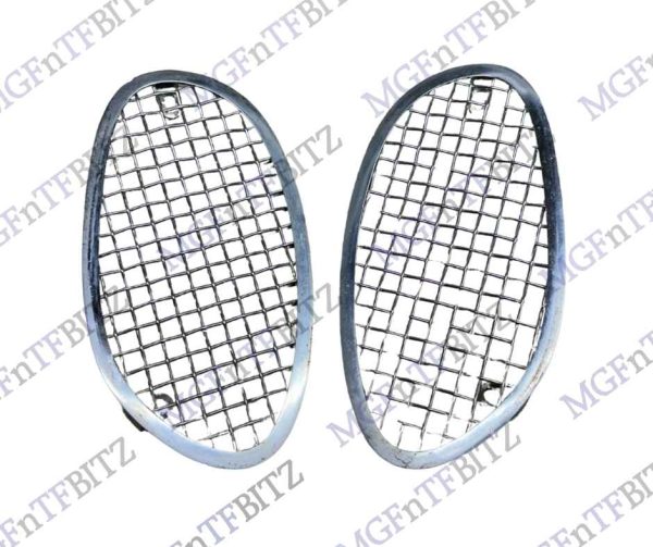 MGF Stainless Air Intake Side Mesh Stainless panel at MGFnTFBITZ