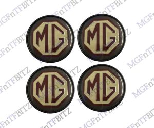 MGF Trophy Wheel Centre Caps Anthracite genuine MG DTC000080LEH at MGFnTFBITZ