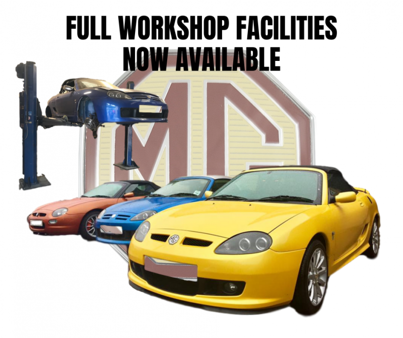 Services available at MGFnTFBITZ Full Workshop Facilities at MGFnTFBITZ