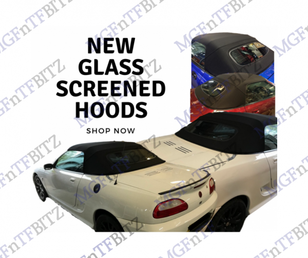 Glass Screen Hoods available at MGFnTFBITZ
