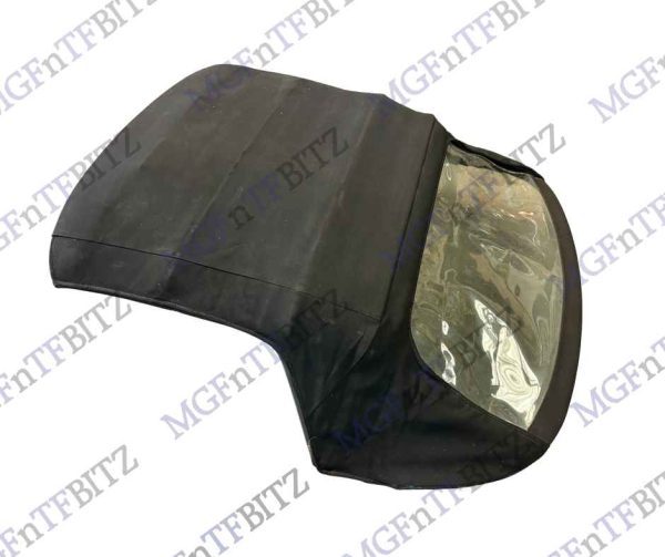 MK1 Black Hood with Plastic Rear Screen MGF MK1 DSB100140PDA at MGFnTFBITZ.Glossop