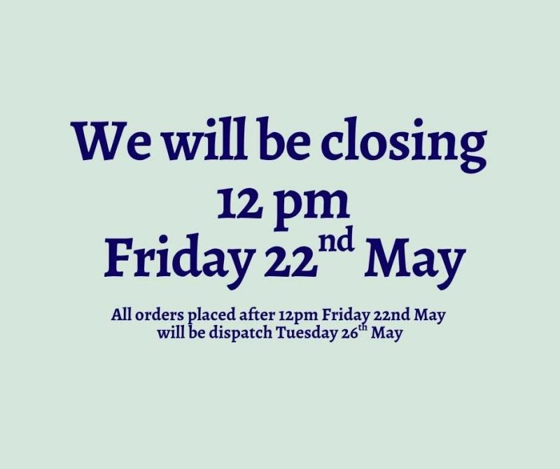 May Holiday Closure 2026