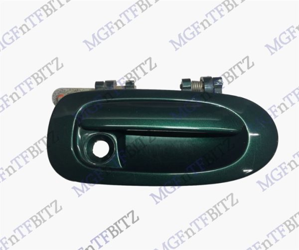 RH OS Drivers Door Handle British Racing Green (Metallic) HAM CXB101740HAM at MGFnTFBITZ