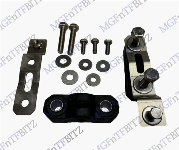 Silencer Heatshield Bracket Fixing Kit Exhaust Rubber Mount & Bracket Kit WCS100090 WDB100040 at MGFnTFBITZ