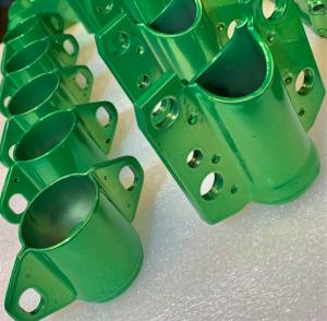 1.MG TF Candy Lime Green powder coated subframe mounts at MGFnTFBITZ