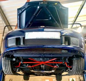 MG TF 135 Underbody Restoration.2 - Mr  Mrs K - Royal Blue JFM at MGFnTFBITZ