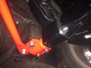 10 Mr S MG TF powder coated subframe mounts at MGFnTFBITZ Glossop