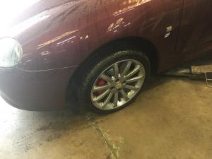 Bacchus renovation 11 spoke 16 inch MG TF alloys at MGFnTFBITZ