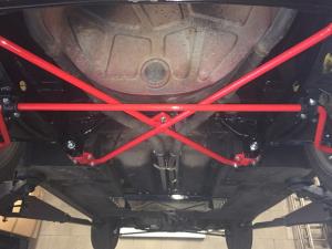 8 Mr S MG TF powder coated cross braces roll bar 1 at MGFnTFBITZ Glossop