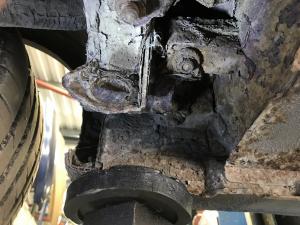 1 MG TF rear subframe corrosion at MGFnTFBITZ